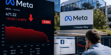 Caída de Meta casa matriz de Facebook: Sus acciones se desploman 10% y esta es la razón