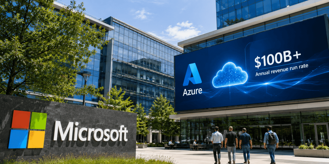 Microsoft despeja las dudas sobre la inteligencia artificial: Azure supera los $100,000 millones
