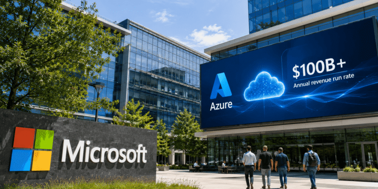 Microsoft despeja las dudas sobre la inteligencia artificial: Azure supera los $100,000 millones