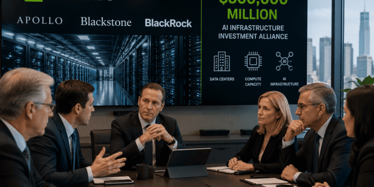 Nvidia y gigantes de Wall Street preparan $500,000 millones para financiar infraestructura de IA