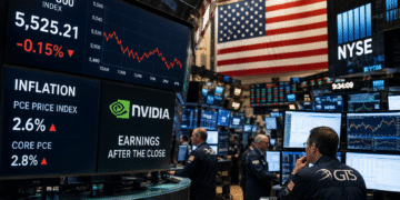 S&P 500 frena su avance mientras la inflación y los resultados de Nvidia ponen en alerta a Wall Street