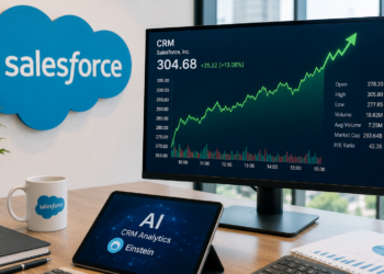 Salesforce se dispara 13% tras superar previsiones y acelerar su negocio de inteligencia artificial