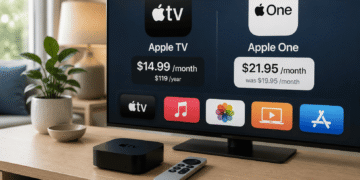 Apple sube el precio de Apple TV y Apple One en Estados Unidos