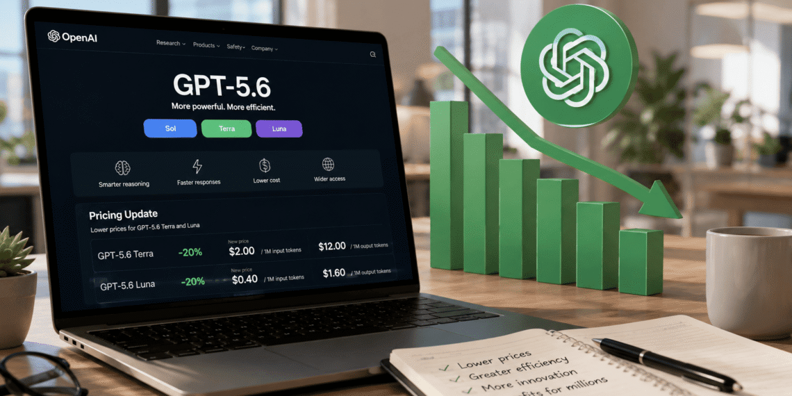 OpenAI baja los precios de GPT-5.6 : ¿Qué hay detrás de esta decisión que beneficia a millones?