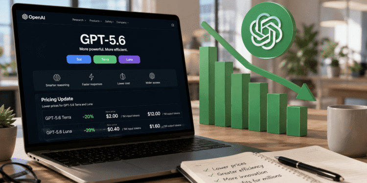 OpenAI baja los precios de GPT-5.6 : ¿Qué hay detrás de esta decisión que beneficia a millones?
