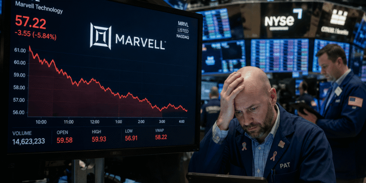 Marvell cae 6% pese a aumentar 37% sus ingresos por fuerte demanda de infraestructura de IA