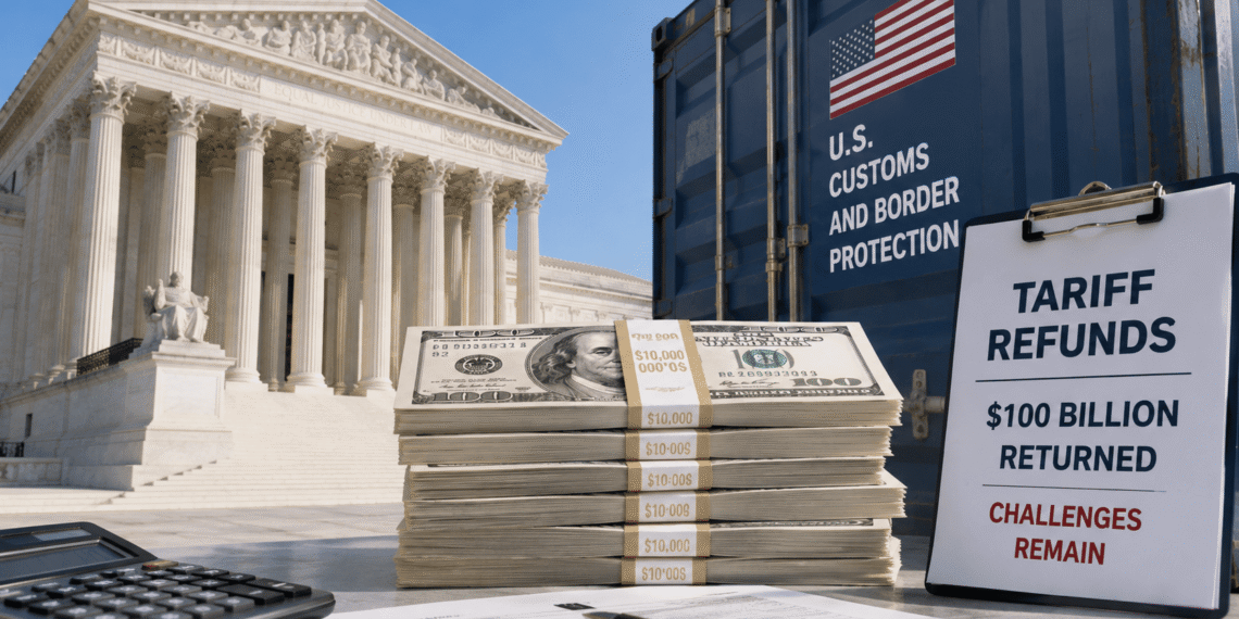 Gobierno Trump ya devolvió $100,000 millones en aranceles anulados por la Corte Suprema, pero aún queda un enorme desafío