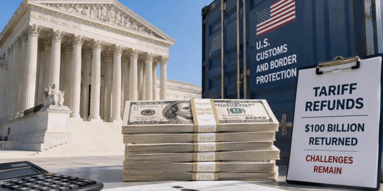 Gobierno Trump ya devolvió $100,000 millones en aranceles anulados por la Corte Suprema, pero aún queda un enorme desafío