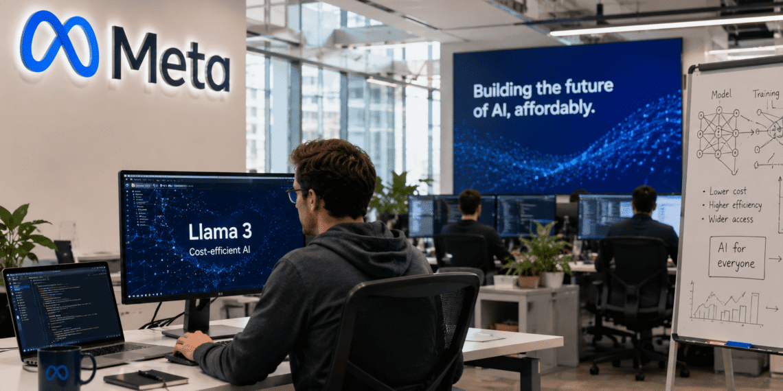 Meta entra a la guerra de la IA con una apuesta de bajo costo para desafiar a OpenAI y Anthropic
