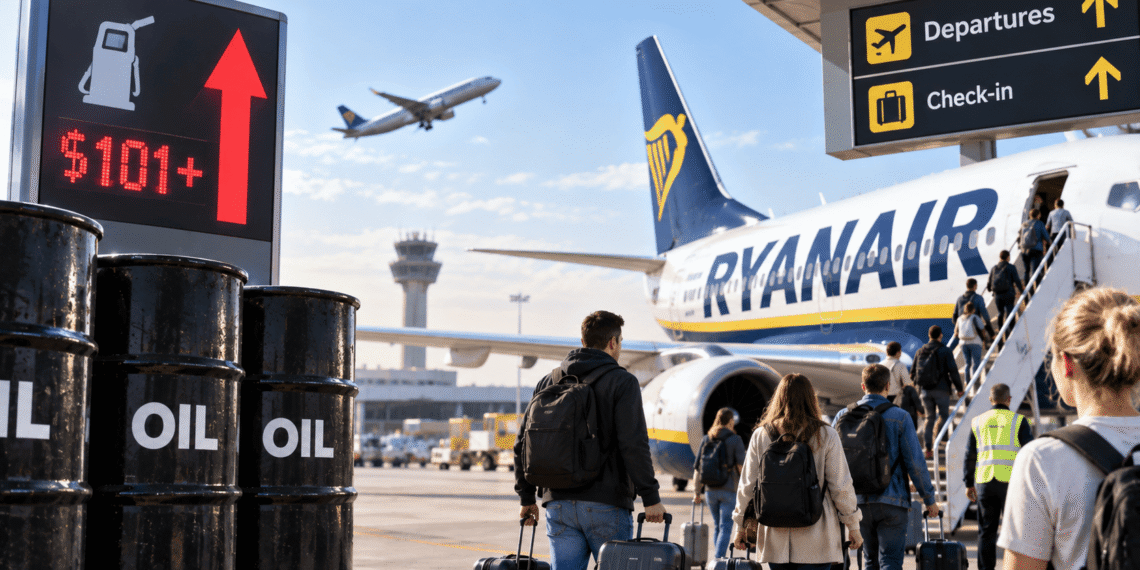 ¿Vuelos más caros? Ryanair alerta de un fuerte aumento de tarifas si el petróleo sigue por las nubes