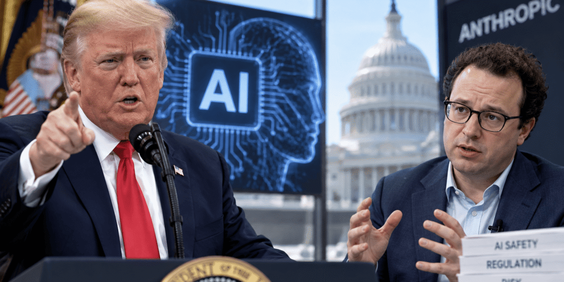 Trump rechaza más regulación para la IA y arremete contra Dario Amodei por pedir frenar su desarrollo