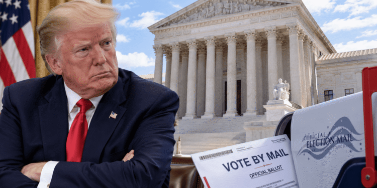 Trump acepta una “gran derrota” y critica a la Corte Suprema debido al voto por correo