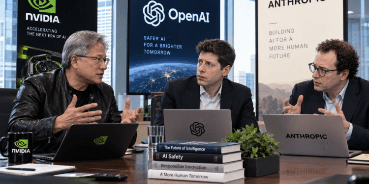 Nvidia discrepa con OpenAI y Anthropic sobre cómo abordar los riesgos de la inteligencia artificial