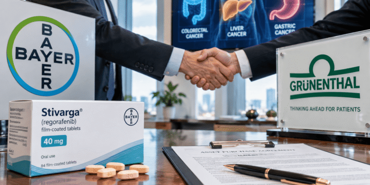 Bayer vende a Grünenthal por $431 millones Stivarga, un tratamiento contra tres tipos de cáncer