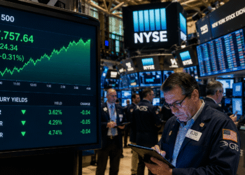 S&P 500 avanza por segundo día mientras caen los rendimientos del Tesoro y disminuyen apuestas de alza de tasas