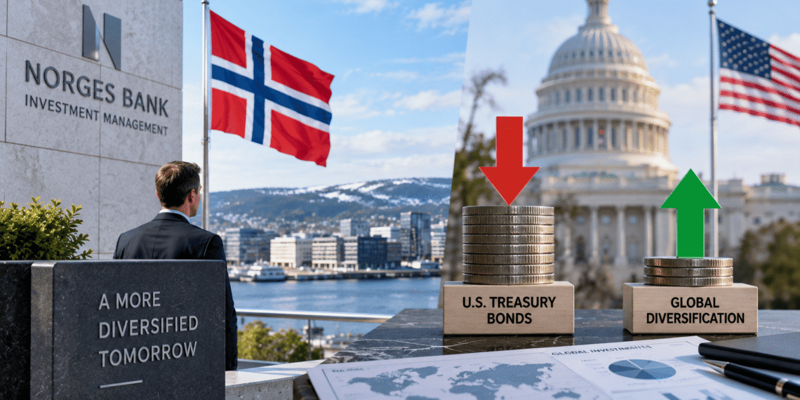 Fondo soberano de Noruega busca reducir su exposición a bonos del Tesoro de EE.UU.