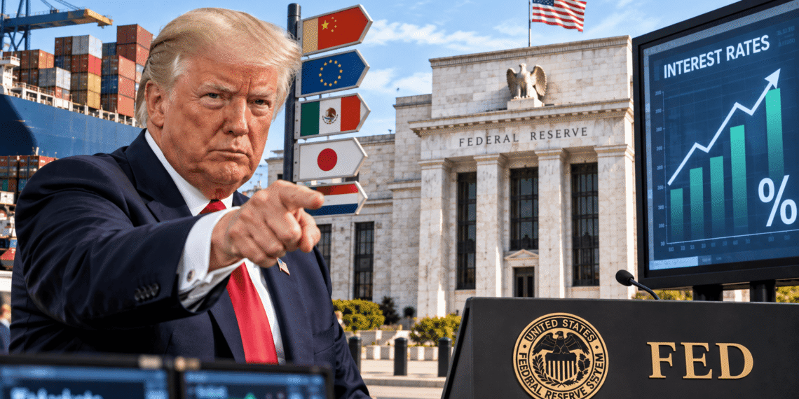 Trump aumenta presión sobre la FED ante posible subida de tasas en septiembre