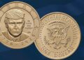 Monedas de $1 con la imagen de Donald Trump comienzan a circular en Estados Unidos